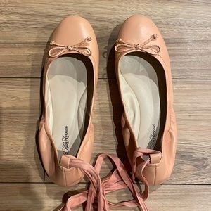 Ballet Flats with straps (can be worn without)